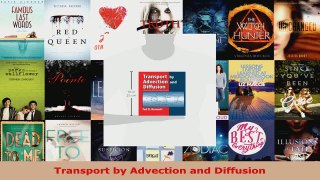 Read  Transport by Advection and Diffusion Ebook Free