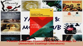 PDF Download  Powder Coatings Chemistry and Technology 2e American Coatings Literature PDF Online