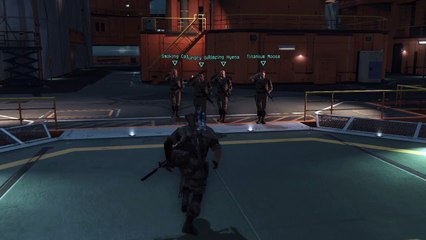 METAL GEAR SOLID V: THE PHANTOM PAIN - Snake's Daily Motion in Mother Base