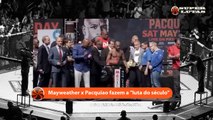 Floyd Mayweather x Manny Pacquiao - Pesagem