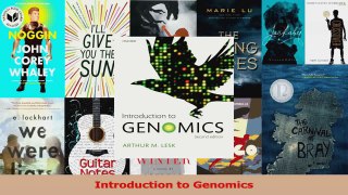 Read  Introduction to Genomics Ebook Online