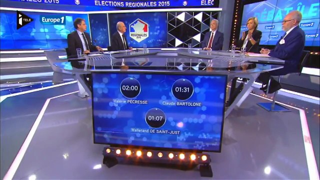 Régionales : passe d'armes entre Bartolone et Pécresse sur l'emploi