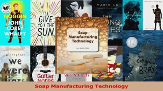 PDF Download  Soap Manufacturing Technology Read Online
