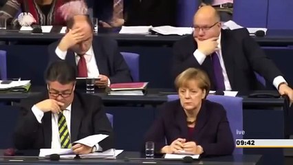 Меркель кипела от стыда и злости. Немец сказал жесткую правду