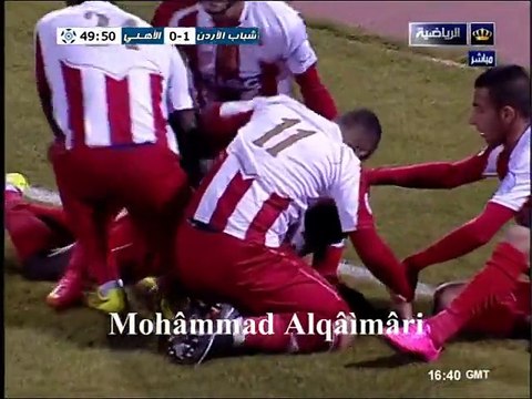 شاهد اهداف الاهلي وشباب الاردن في دوري المناصير الدوري الاردني للمحترفين 9 - 12 - 2015