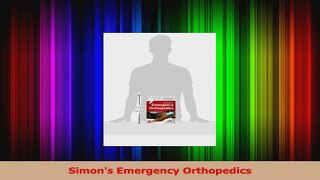 Simons Emergency Orthopedics Read Online