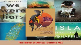 Read  The Birds of Africa Volume VII Ebook Free