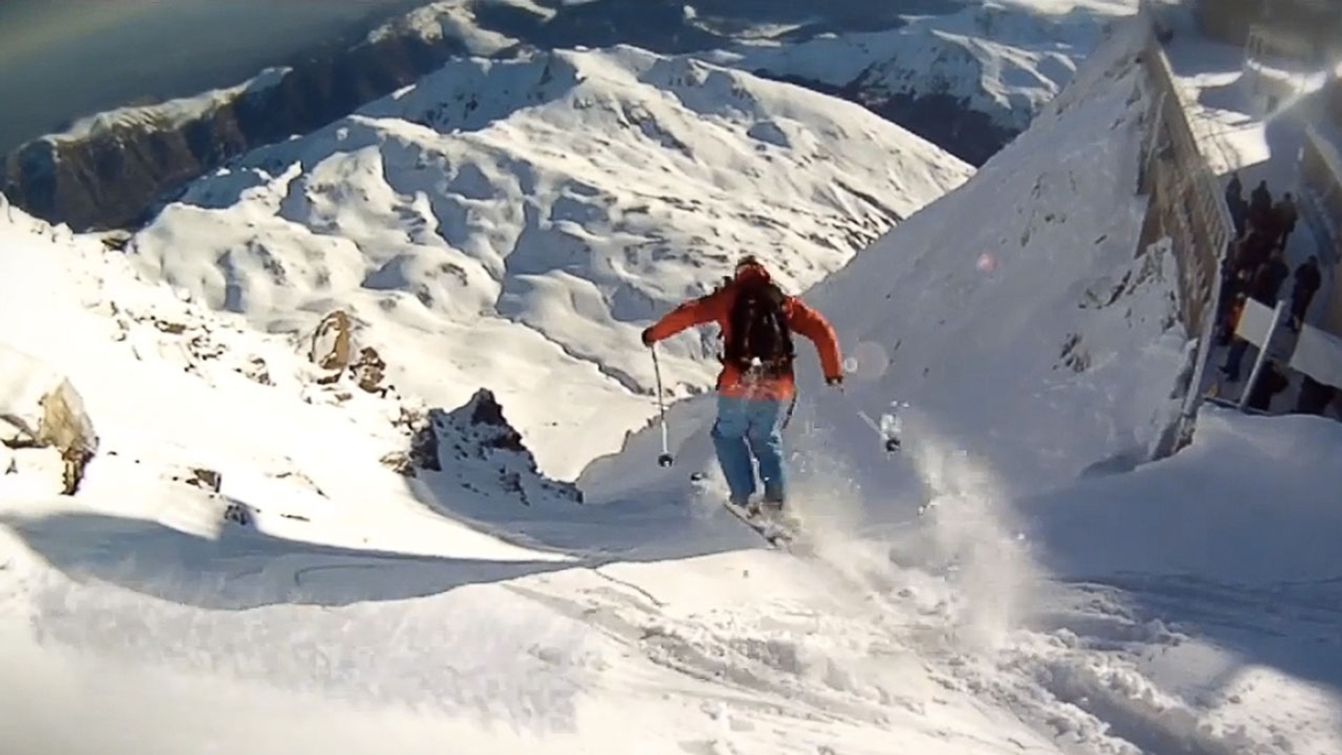 When Locals Show You Where to Freeride Ski, They Don't... - video  Dailymotion