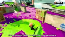 Splatoon : jeux arcade 2D   défi amiibo, fille & garçon Inkling   calamar