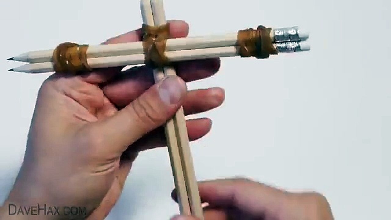 How to Make Office Supplies Crossbow