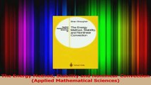 PDF Download  The Energy Method Stability and Nonlinear Convection Applied Mathematical Sciences Download Online