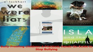 BEST SALE   BullyProofing Children A Practical HandsOn Guide to Stop Bullying