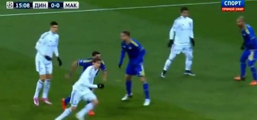 Denys Garmash Goal - Dyn. Kiev 1 - 0	 Maccabi Tel Aviv - 09.12.2015