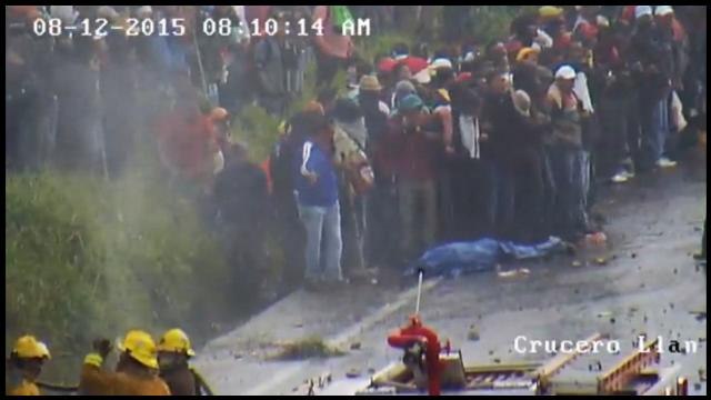 Muere un maestro durante protesta contra evaluación docente en sur de México