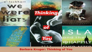 Read  Barbara Kruger Thinking of You EBooks Online