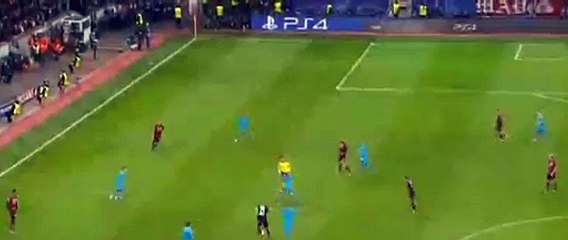 Chicharito Goal - Bayer Leverkusen 1 - 1 Barcelona - 09/12/2015