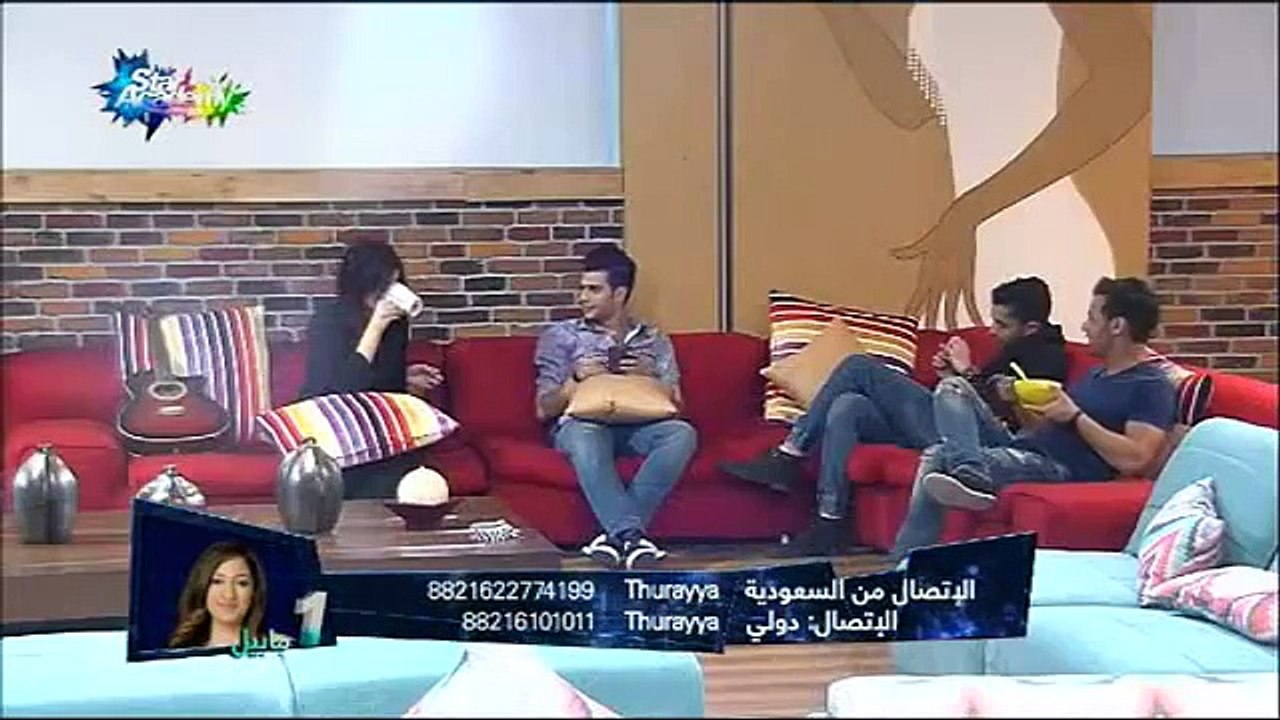 محمد عباس يدافع على حنان الخضر ستاراك 11
