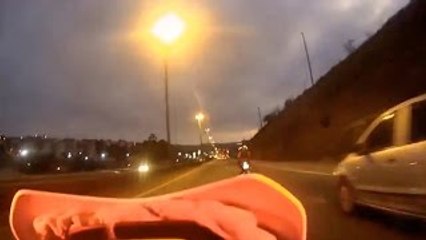 High Speed Motorcycle Chase