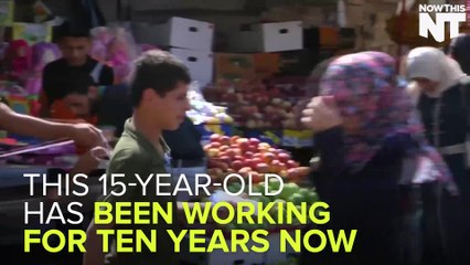 More And More Kids In Gaza Are Dropping Out Of School To Work