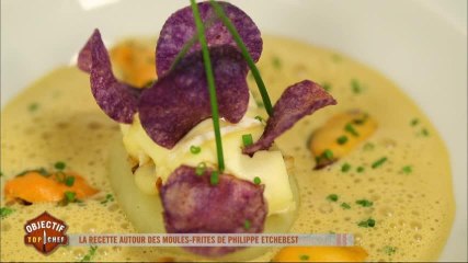 La recette autour des moules-frites de Philippe Etchebest