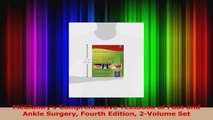 PDF Download  McGlamrys Comprehensive Textbook of Foot and Ankle Surgery Fourth Edition 2Volume Set PDF Full Ebook