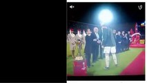 cristiano ronaldo pasaba sin saludar al niño principe