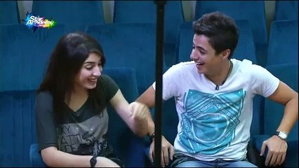 سهيله بن لشهب وايهاب امير وشانتال في غرفة المسرح الاحد 1/11/2015