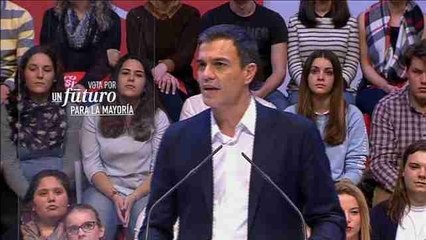 Sánchez: "C's pide el voto para gobernar con PP y Podemos para ganar al PSOE"
