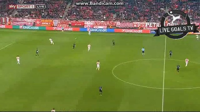 Mesut Ozil Amazing Goal - Olympiakos 0-2 Arsenal - Champions League - 09.12.2015