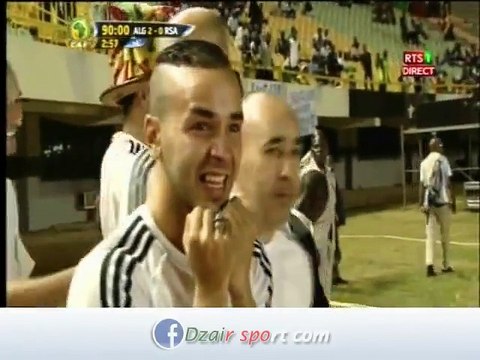 Les derniers instants et la joie des jeunes Algériens! Qualification RIO 2016