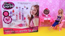 LIP GLOSS Makeup Maker Sparkle Glitter Cosmetics Yummy Food Flavors Cra-Z-Art Crafts Disne