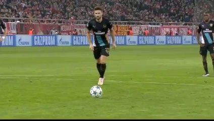 الهدف الثالث للارسنال في اولمبياكوس