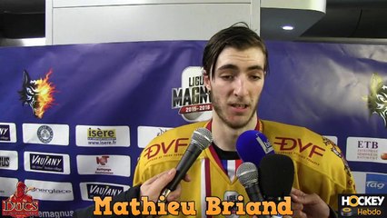 1/2 finale Coupe de France - Mathieu Briand - Grenoble/Dijon