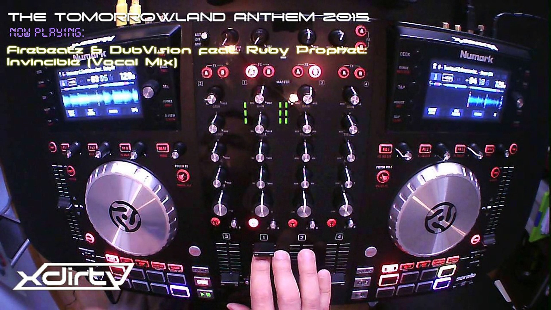 ⁣The Tomorrowland Anthem 2015 mixed by XDirtY live on Numark NV
