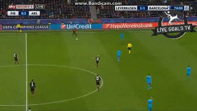 Lionel Messi Amazing Goal - Bayer 04 Leverkusen 1-2 Barcelona - Champions League - 09.12.2015