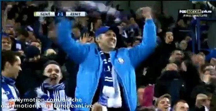 Danijel Milicevic Fantastic Powerful Goal Gent 2 - 1 Zenit Pt. (UCL) 2015