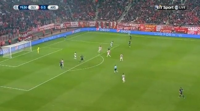 Olympiakos vs Arsenal 0-3 Goals & Highlights / Champions League