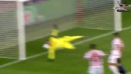 اهداف مباراة الارسنال و اوليمبياكوس في ابطال اوروبا ٩-١٢-٢٠١٥