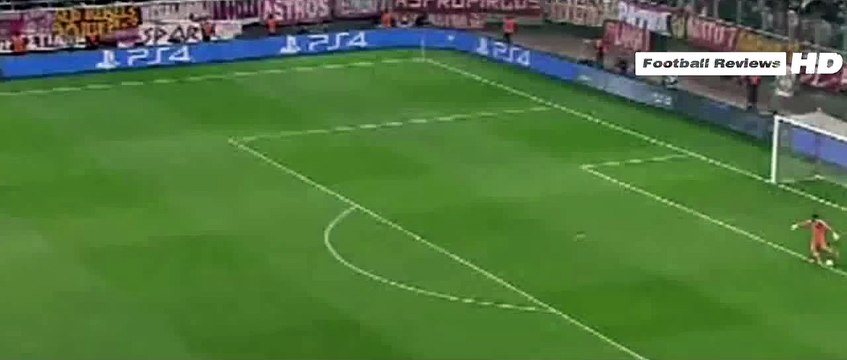 Olympiakos vs Arsenal 0-3 Olivier Giroud Second Goal - Olympiakos vs Arsenal 2015