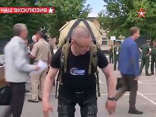 Новейший российский экзоскелет показали военным - Телеканал