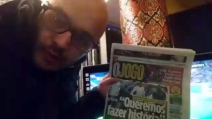 Fernando Rocha aziado com o Porto