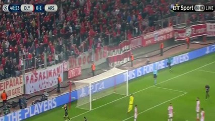Arsenal vs Olympiakos 3 0 All Goals & Highlights Champions League 9 _12_ 2015