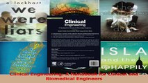 Read  Clinical Engineering A Handbook for Clinical and Biomedical Engineers PDF Online