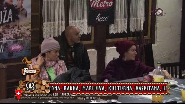 Farma 6/Cudo, Lepi Mica skuvao kafu Jeleni Golubovic