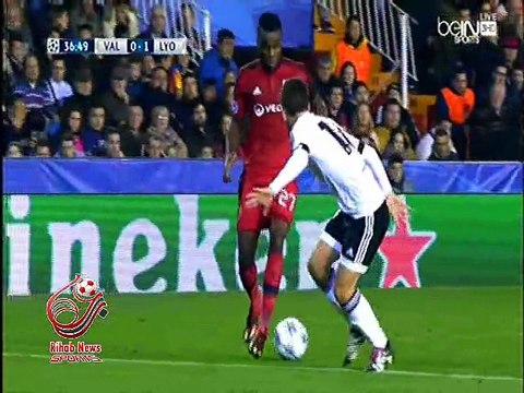 اهداف مباراة ( فالنسيا 0-2 ليون ) دوري أبطال أوروبا