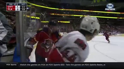 Roberto Luongo’s Nasty Glove Save Against Senators