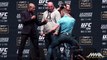 UFC 194 Jose Aldo vs. Conor McGregor Staredown