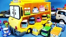 로보카폴리 Robocar Poli Робокар Поли School B Carrier mini car toys by Toy