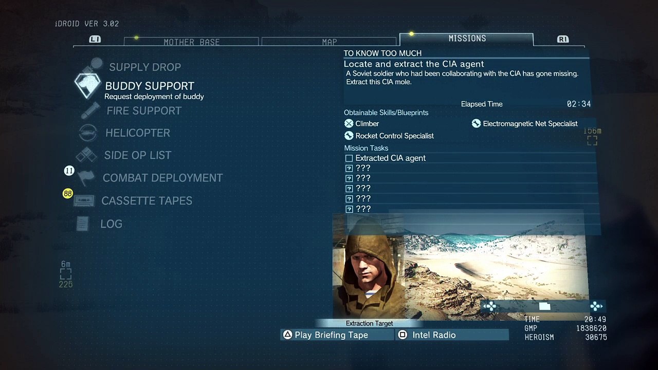 METAL GEAR SOLID V Almost unsee