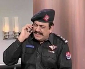 Hasb e Haal Azizi As Corrupt Police Officer